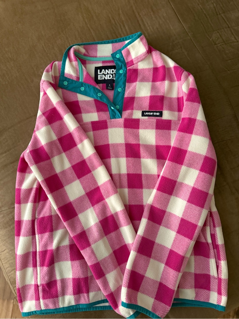 Lands' End fleece